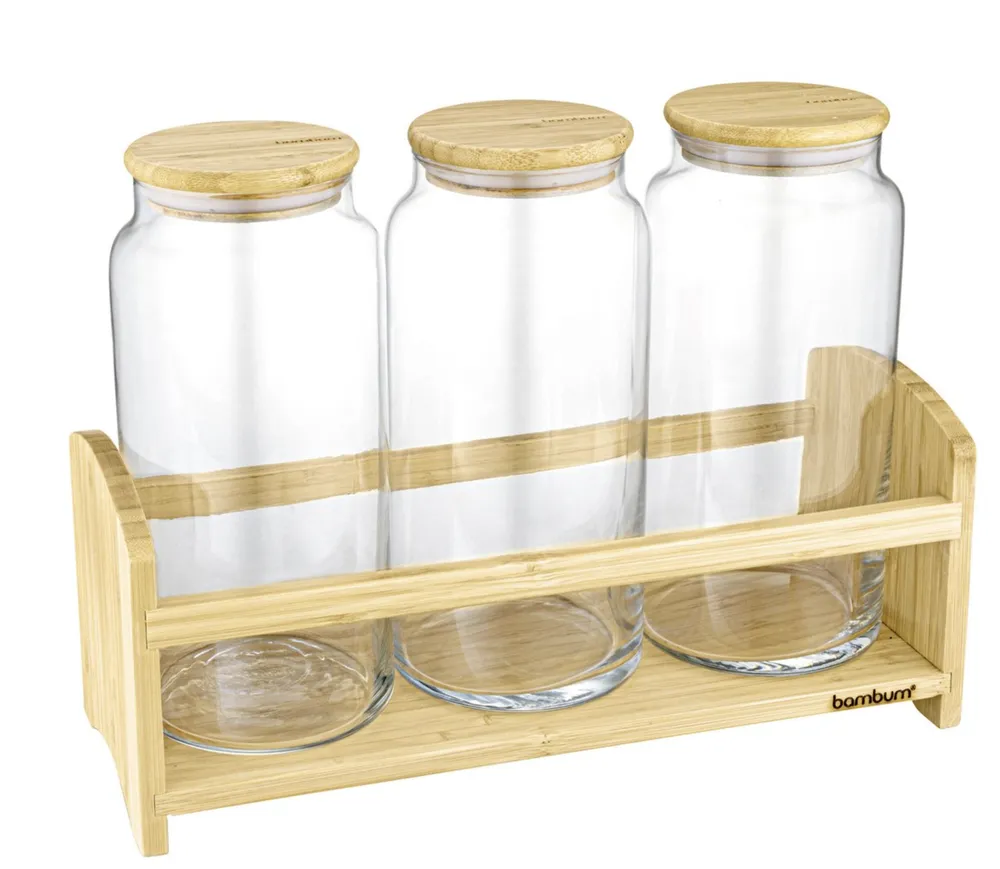 Bambum Bench 4 delige kruidenrek set groot - Afbeelding 2