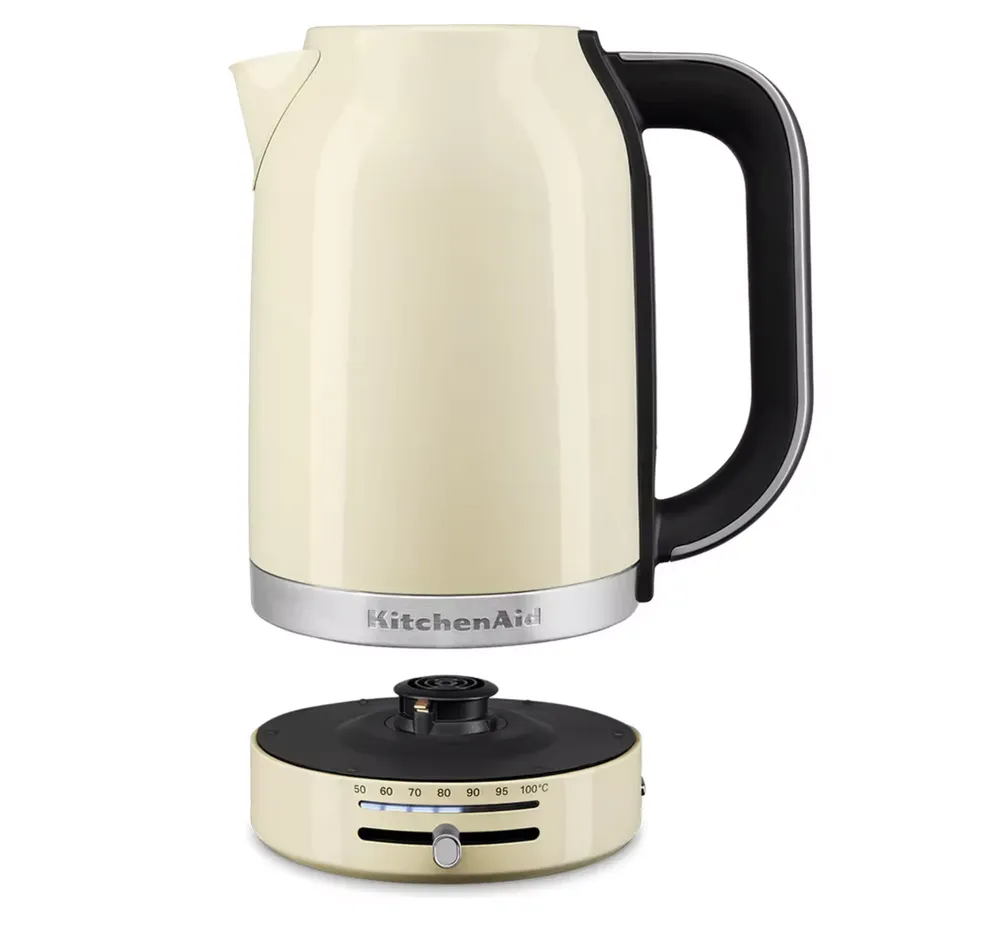 KitchenAid Waterkoker Met Temperatuurregeling 1,7L – Amandelwit - Afbeelding 4
