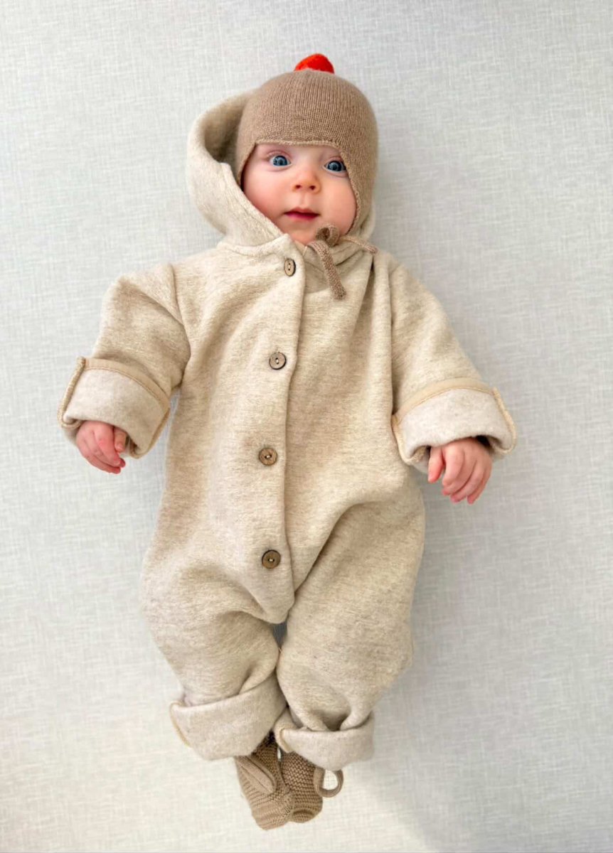 Wollen Overall met capuchon - Afbeelding 6